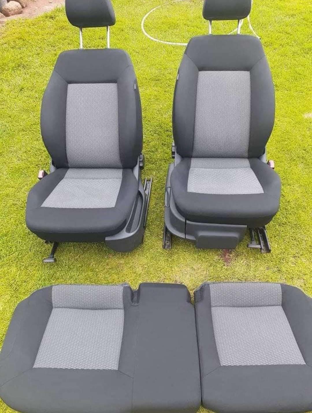 Car seats after a detailed clean