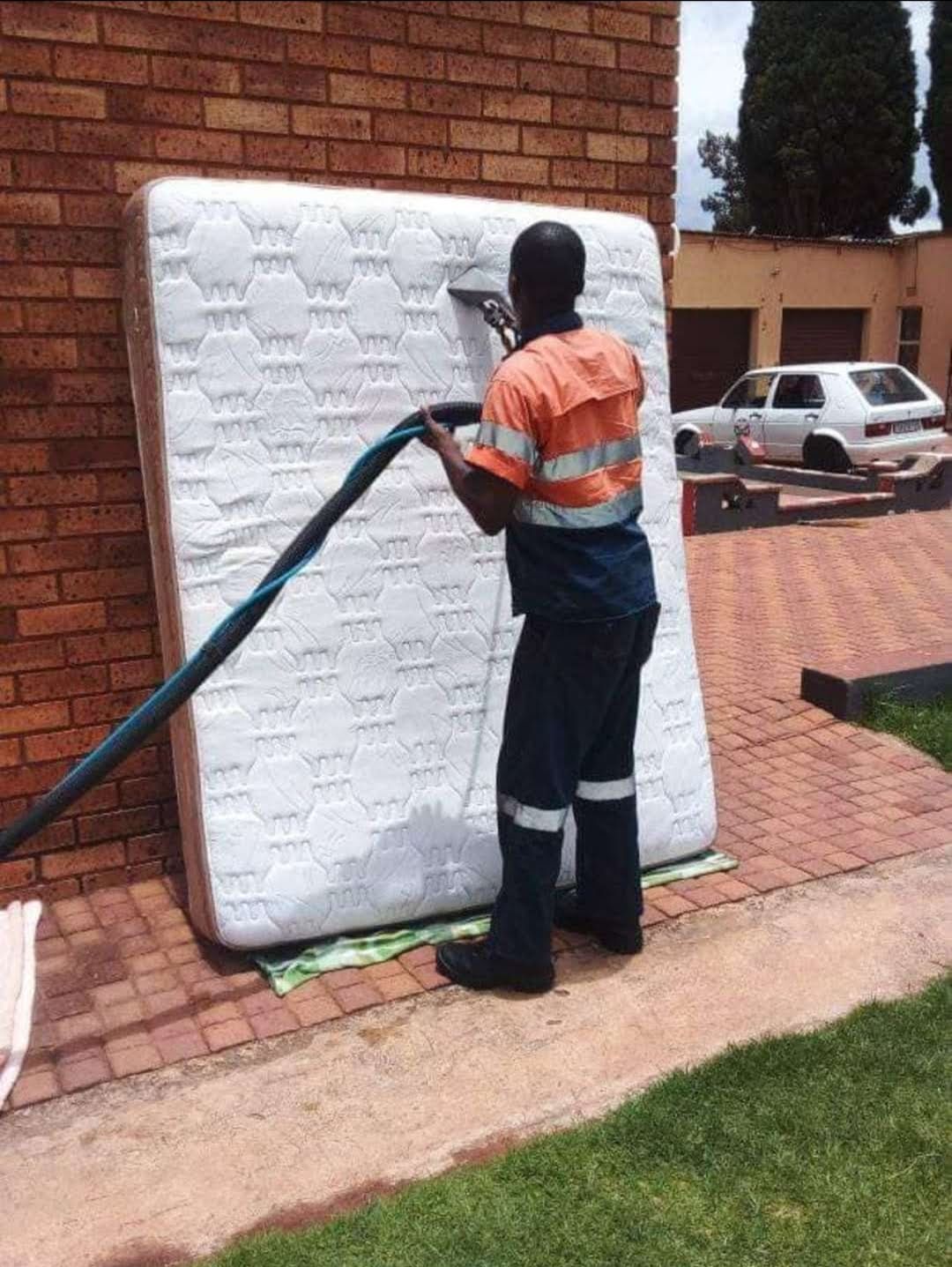 Residential cleaning work